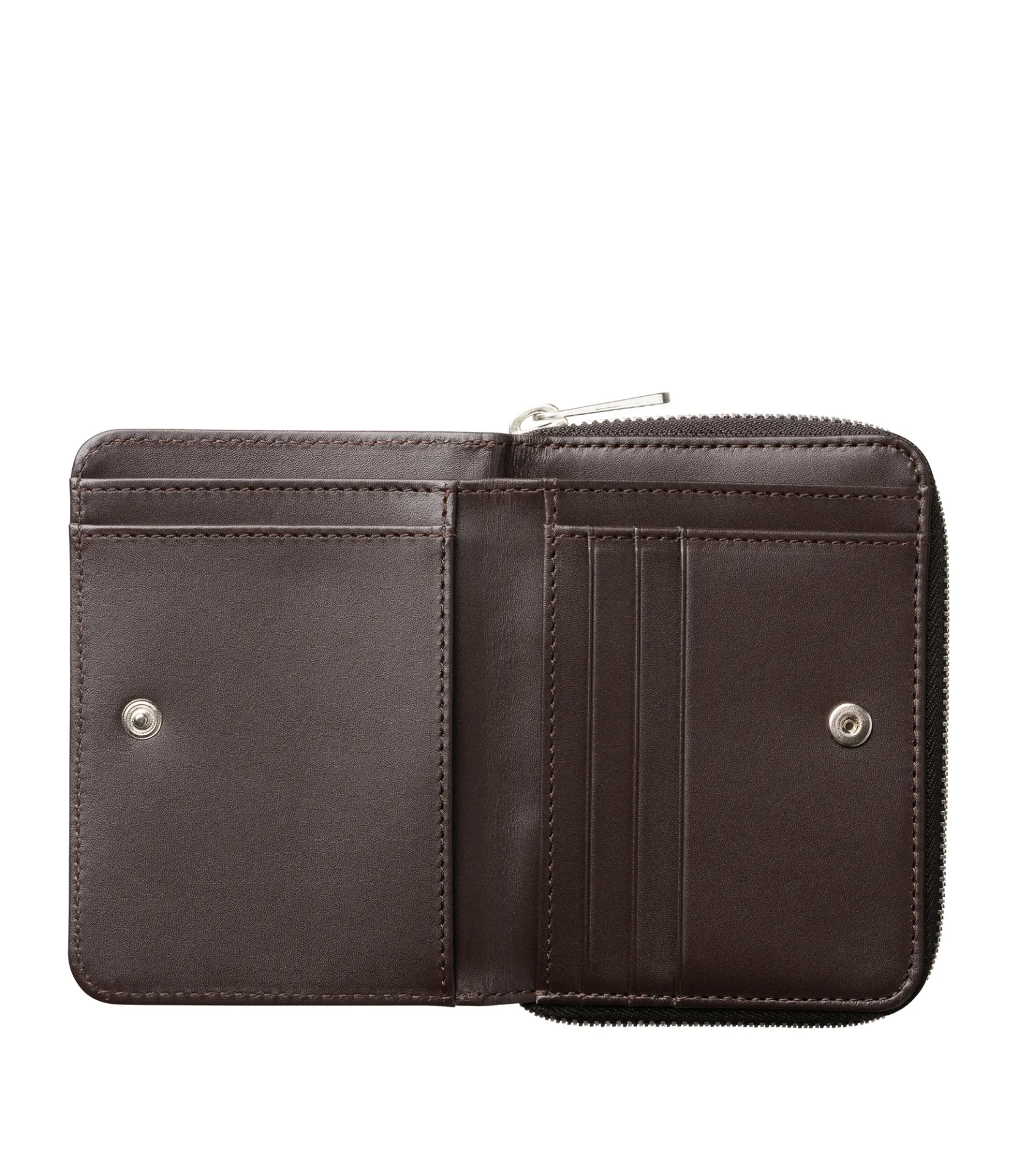 A.P.C. // Wallet Compact Emmanuelle Marron – Bild 3