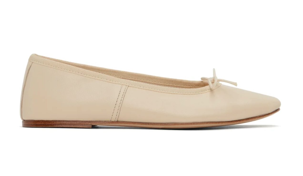 A.P.C. Ballerina Leha Creme – Bild 2