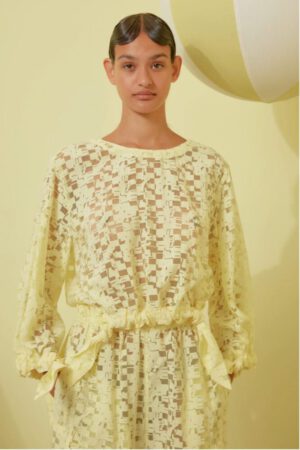 Henrik Vibskov Shirt Full Bulk Blouse Yellow Box