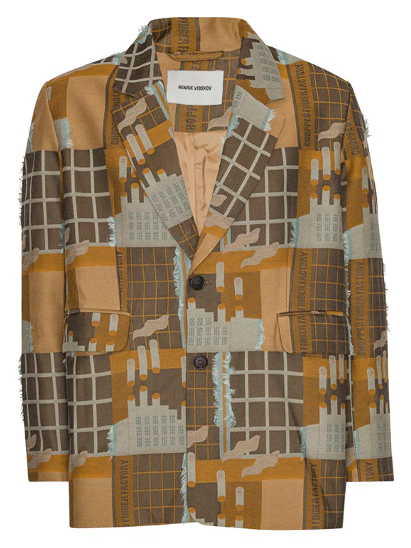 Henrik Vibskov Note Blazer - Spice Finger Factory – Bild 2