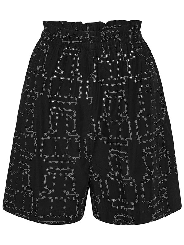 Henrik Vibskov Shorts Waybill Black Punch – Bild 2