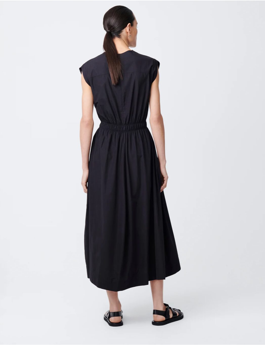 Studio Nicholson Kleid Katrine Darkest Navy – Bild 3