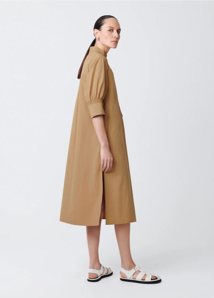 Studio Nicholson Knoll Dress Sand – Bild 2