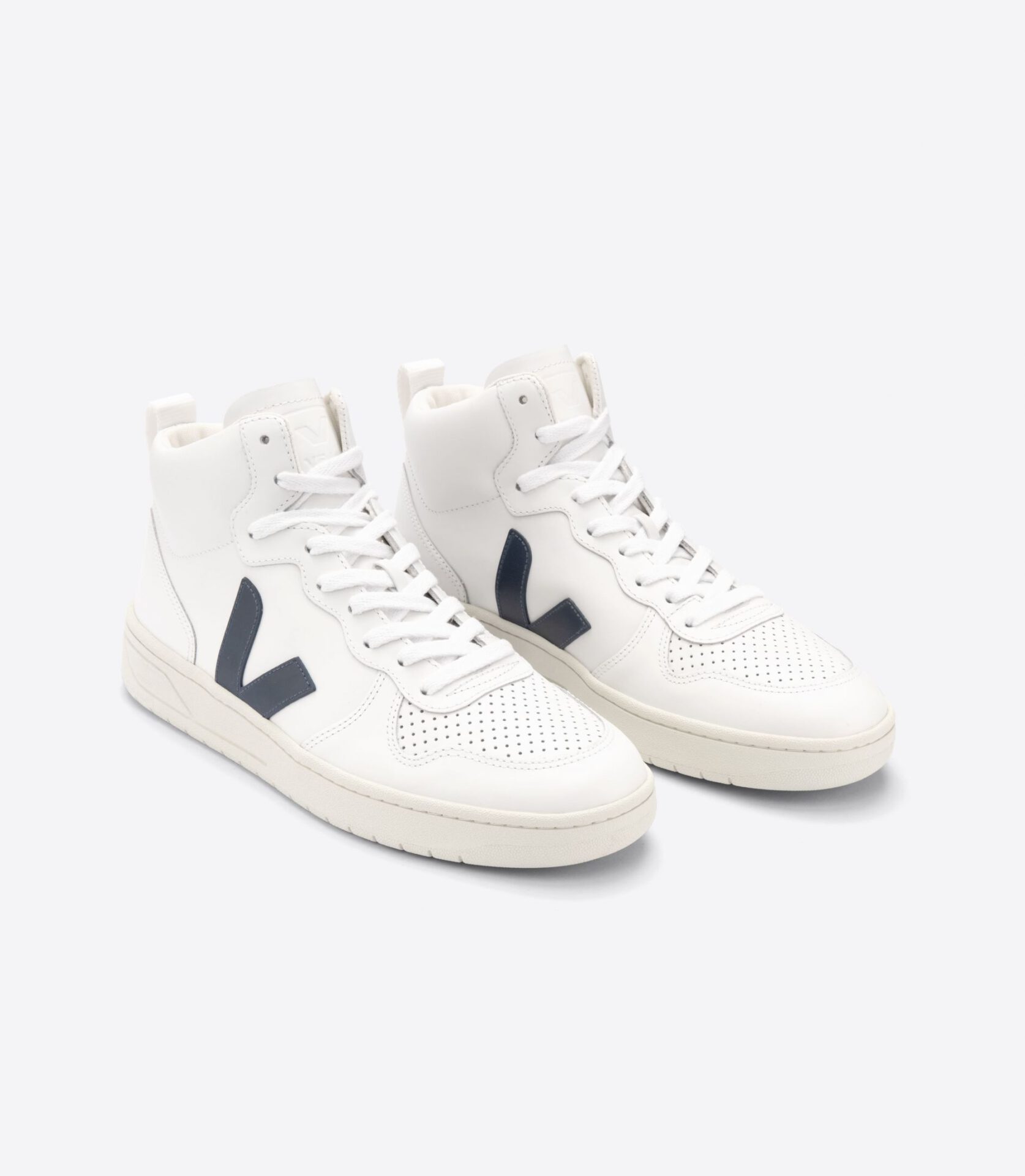 VEJA // V-15 Leather-White-Nautico – Bild 2
