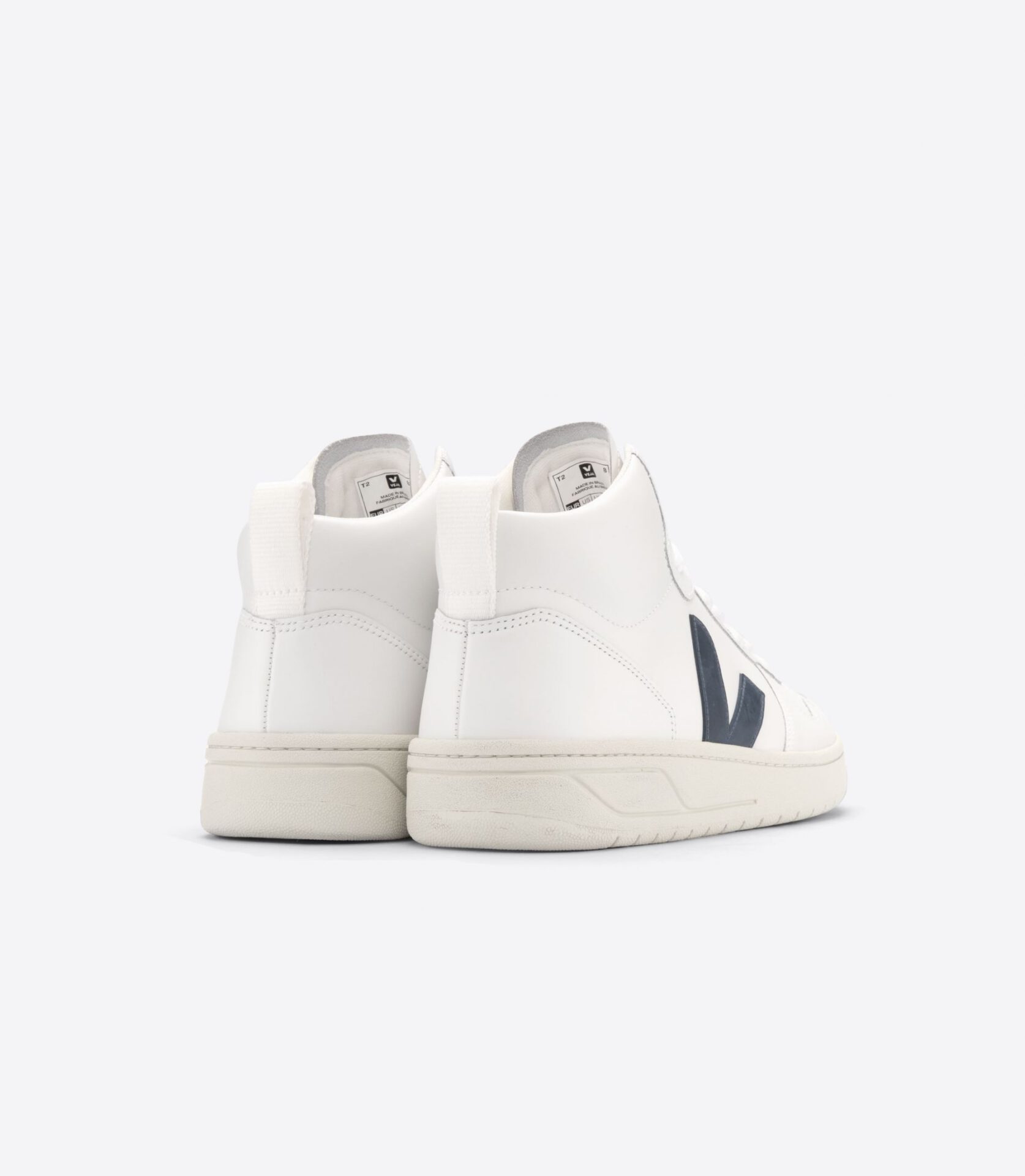 VEJA // V-15 Leather-White-Nautico – Bild 3