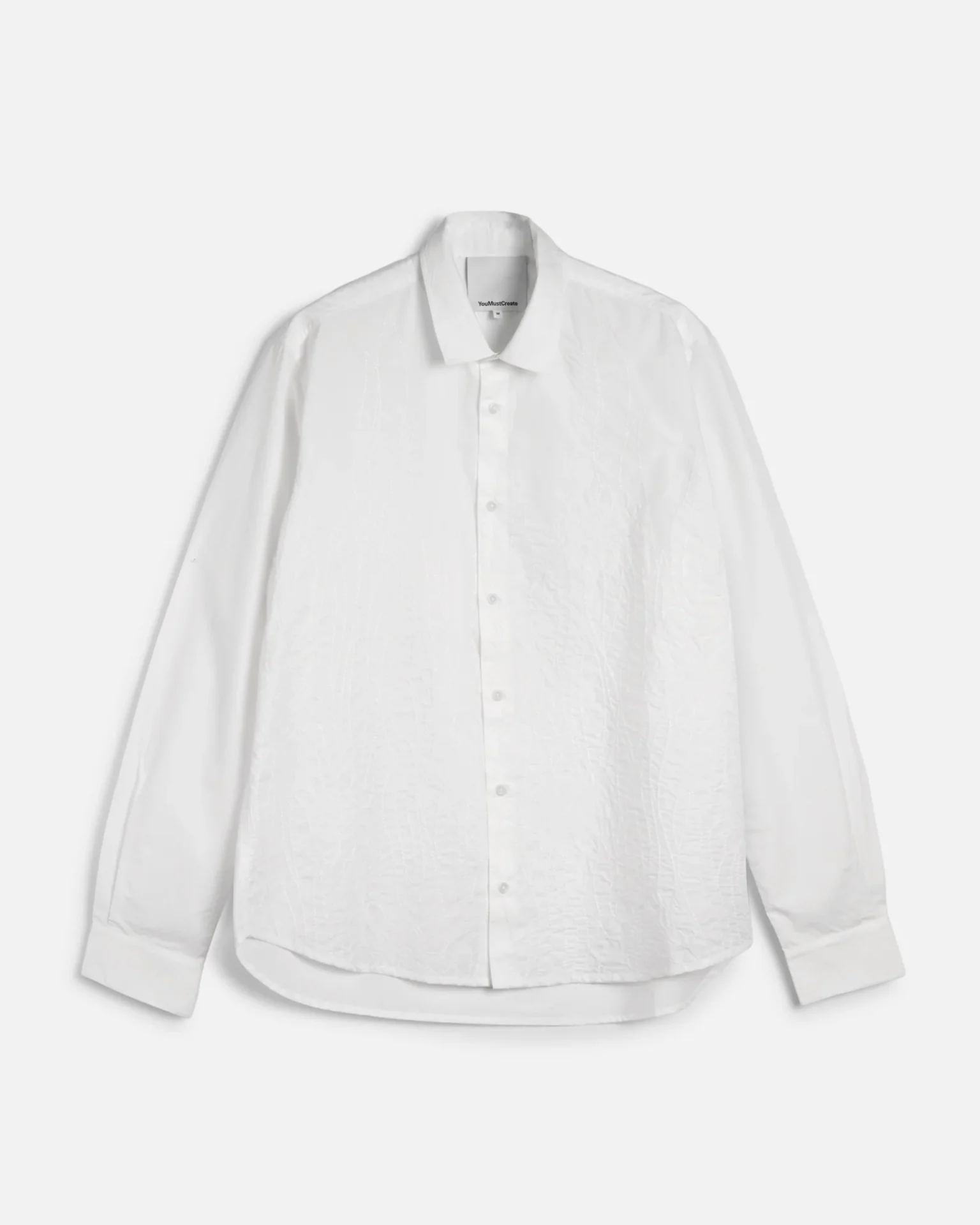 YouMustCreate Curtis Shirt White – Bild 4