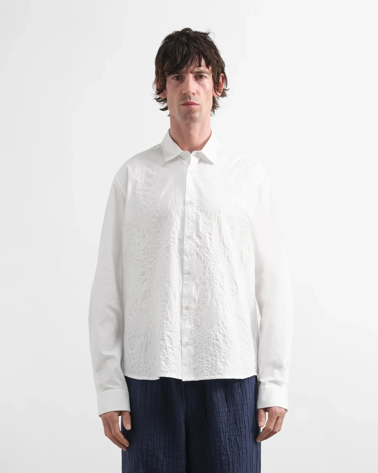 YouMustCreate Curtis Shirt White – Bild 2