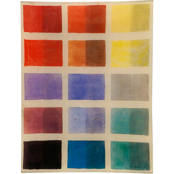 John Derian dekorativer Teller Color Swatch