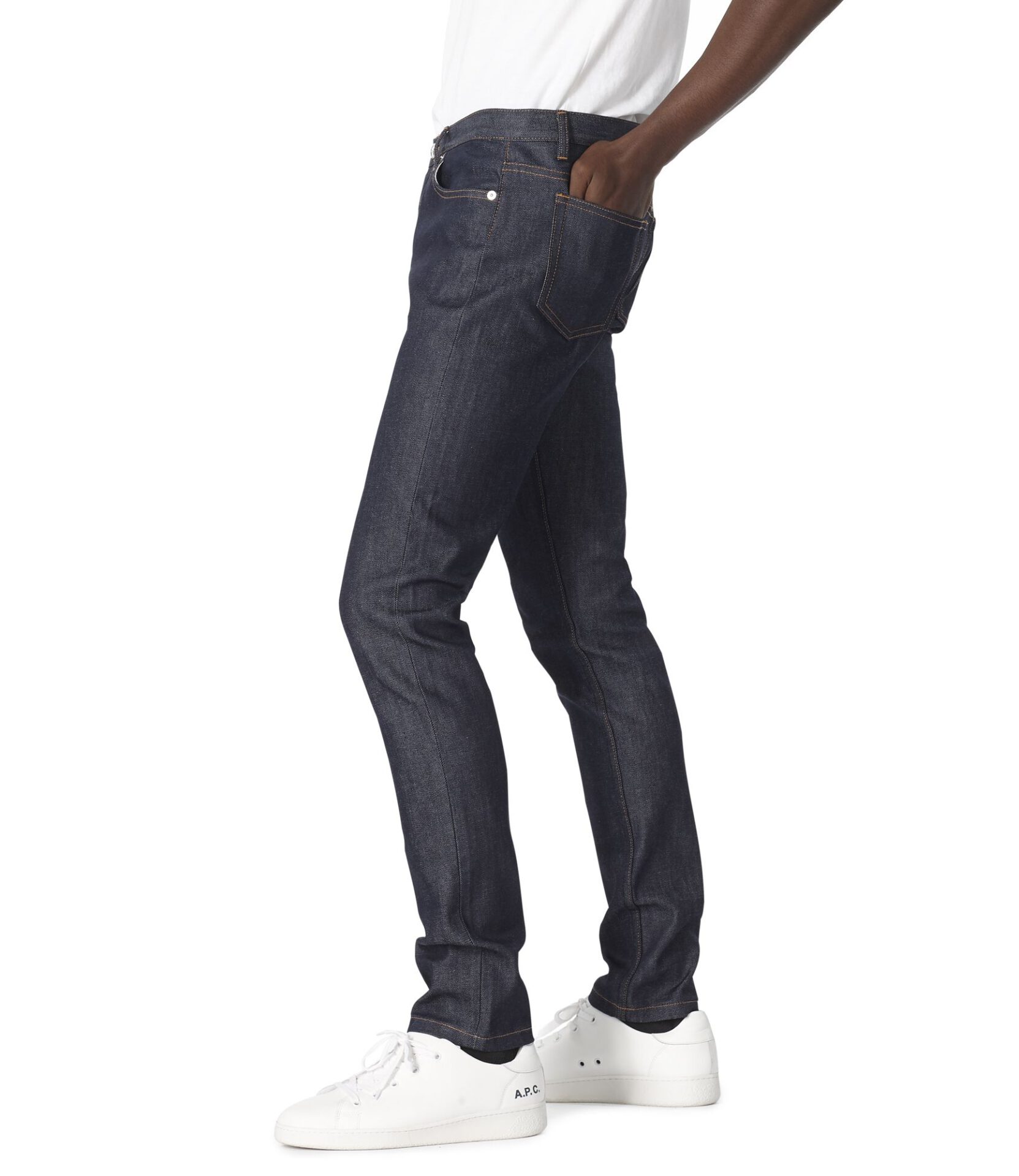 A.P.C. Petit New Standard Raw Denim Indigo Codbs Jeans – Bild 4