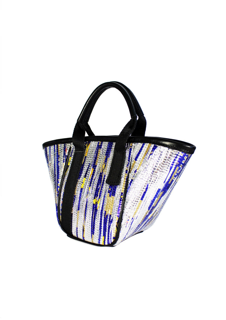 Casc8 Sac Mini Silver/Blue Tasche – Bild 3