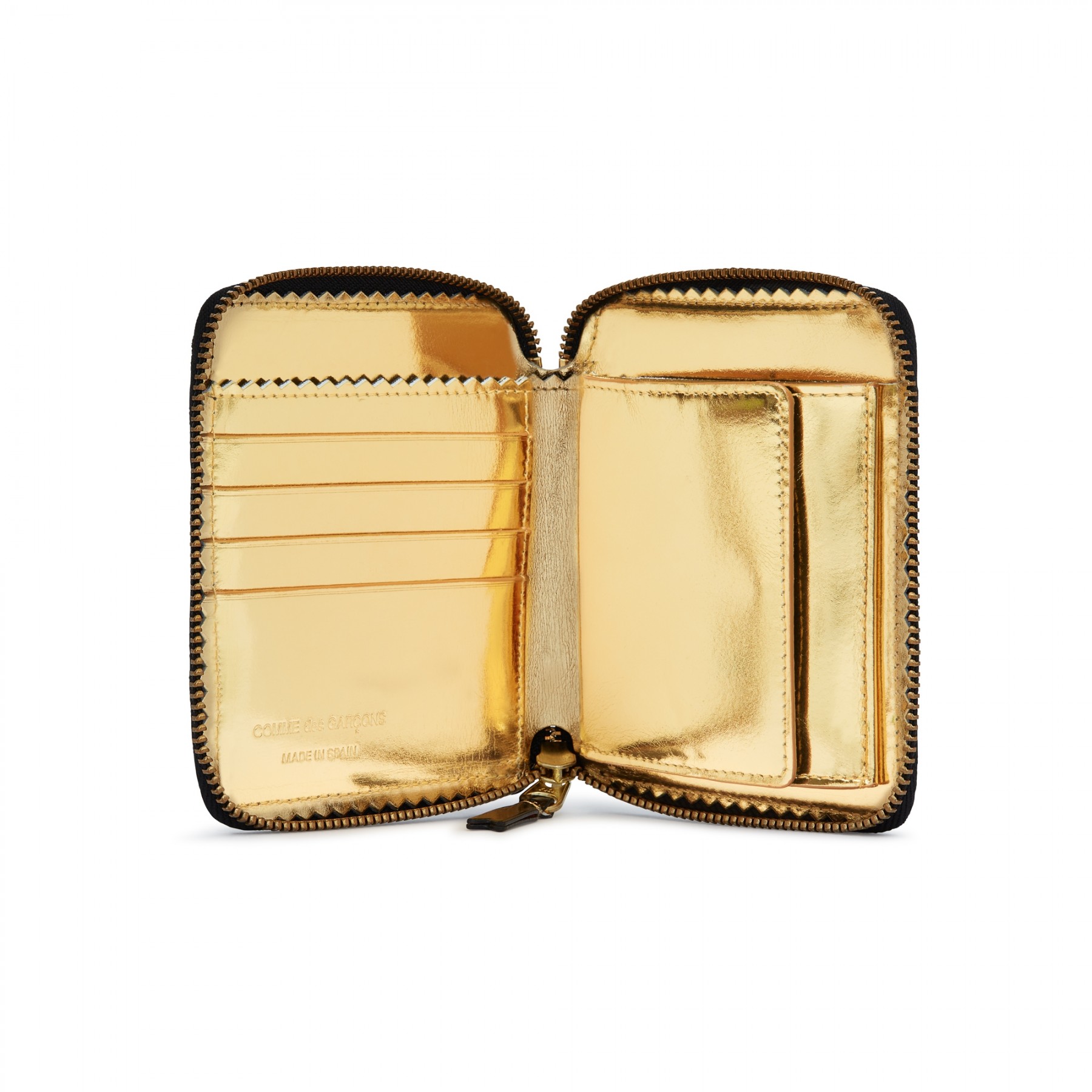 Comme des Garçons Wallet Mirror Inside SA2100MI Gold – Bild 2