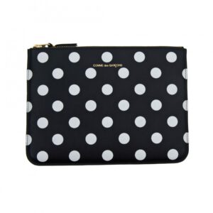 Comme des Garçons Täschchen Polka Dots Printed Black SA5100PD