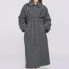 A.P.C. Coat Lea Gris Chine