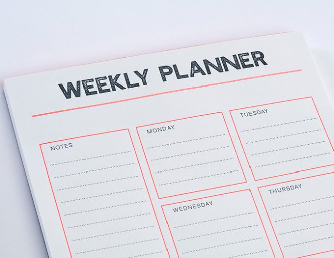 Gmund // Weekly Planner Block – Bild 2