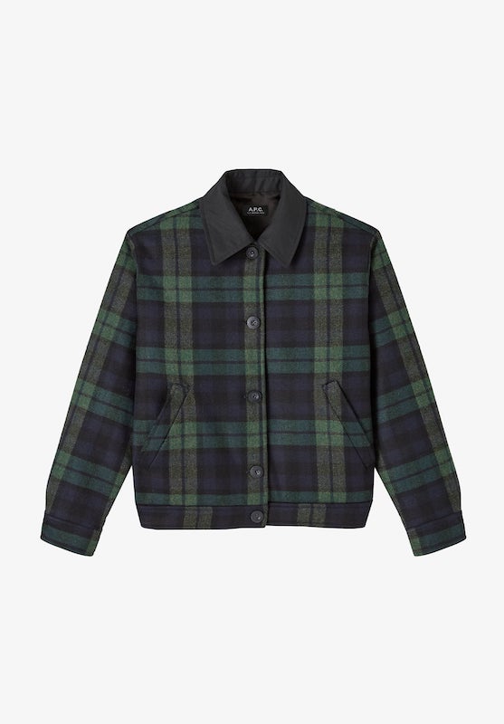 A.P.C. Blouson Anna À Carreaux