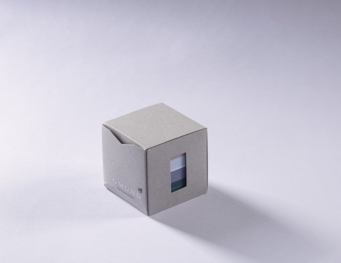 Gmund // Post It Cube Stripe Small - Beach – Bild 2