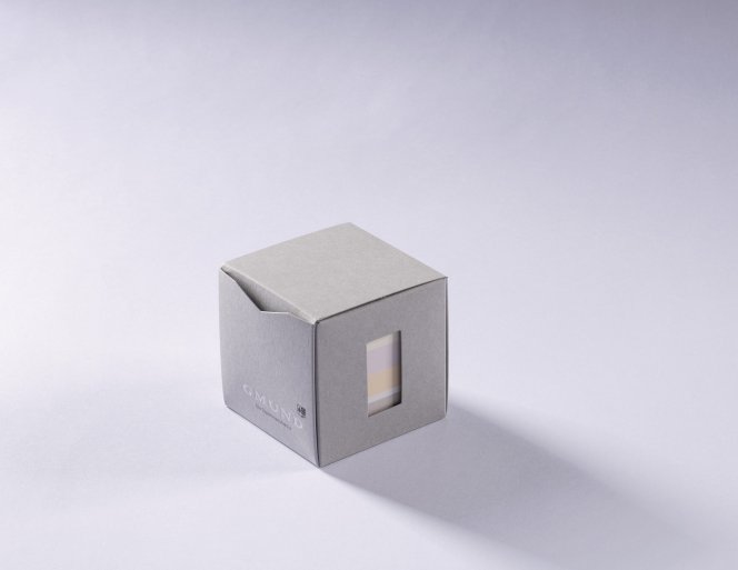 Gmund // Post It Cube Stripe Small - Candy – Bild 2