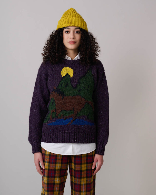 Howlin Tropical Dreams Wollpullover - Orange Mix (Kopie) – Bild 2
