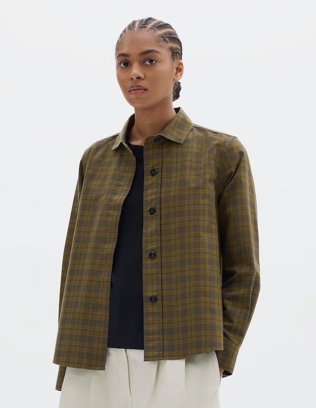 MHL. Simple Shirt Tonal Cotton Check – Bild 3
