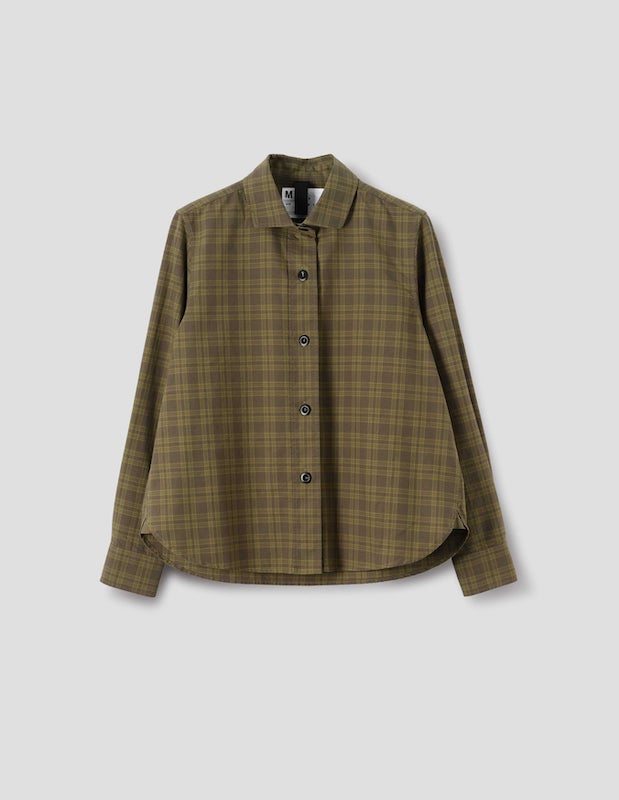 MHL. Simple Shirt Tonal Cotton Check